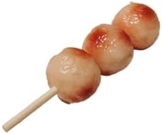 AVLUZ Fish Ball Skewers Keychain Funny Birthday Gift Key Ring