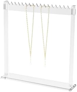 Coward Acrylic Necklace Holder Stand Clear Color