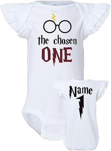 Wizard Themed Chosen One Birthday Bodysuit Shirt