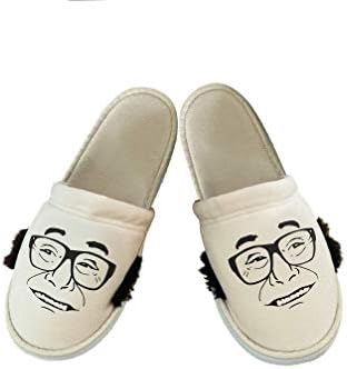 Fat Uncle Danny DeFeetos Funny Slippers for Men