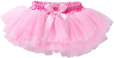 Anbaby Baby Girls Tutu Skirt with Padded Shorts