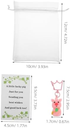 20pcs Cute Animal Keychains for Party Favors and Birthdays
