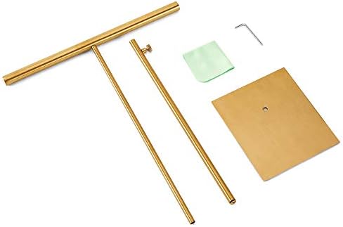 Stainless Steel Jewelry Tower Stand 2Pcs Adjustable Height for Necklaces and Bracelets