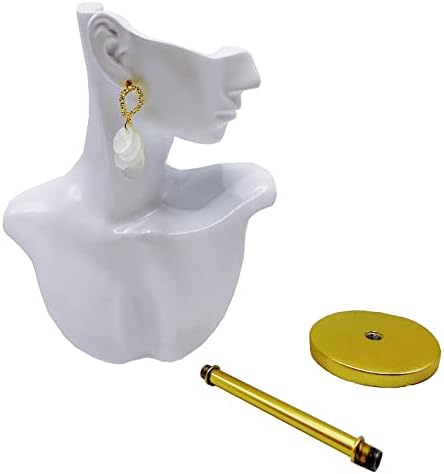Mosielory Jewelry Display Stand with Metal Base