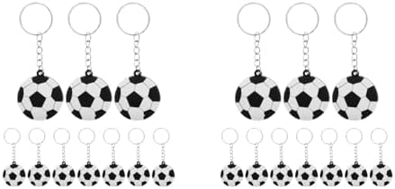 LUOZZY 60 Pcs Funny Soccer Keychains for Boys