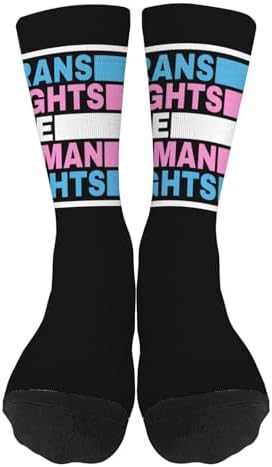 Transgender Boys Crew Socks Funny Work Boot Socks for Kids