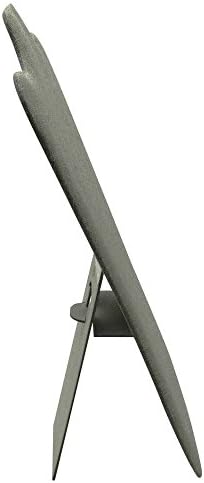 Curved Grey Linen Necklace Display Stand - 14 Tall