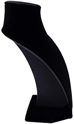 Super Z Outlet 9 Inch Black Velvet Jewelry Easel Display Stand