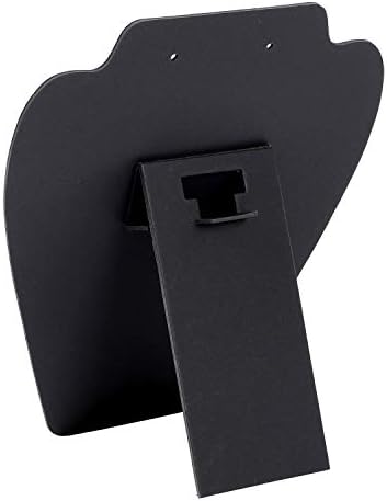 KINJOEK 10 Pcs Black Velvet Necklace Holder