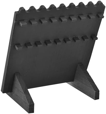 Ikee Design 2-Piece Wood Necklace Display Stand