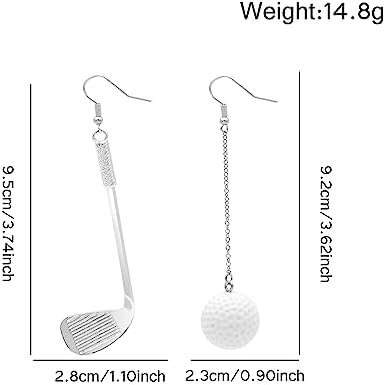 Funny Sport Ball Dangle Earrings for Women