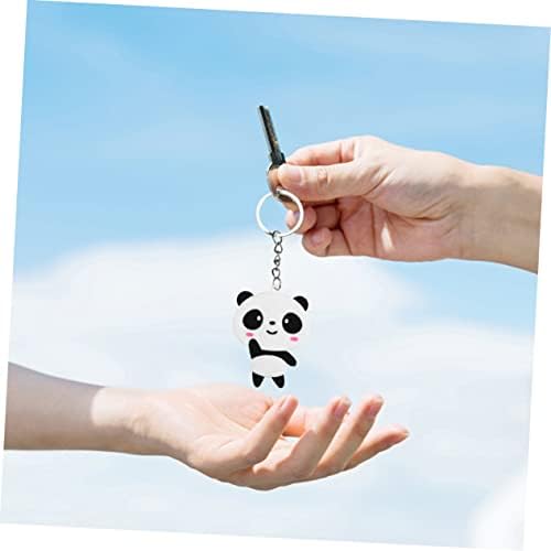 Amosfun 50pcs Cartoon Panda Keychains for Boys Girls Adults