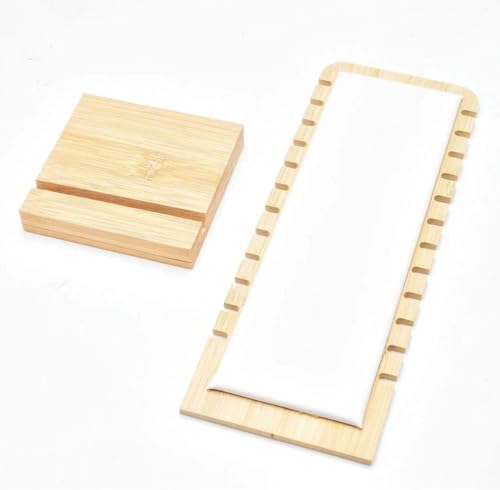 Golden Strawberry 6 Pack Bamboo Jewelry Display Boards
