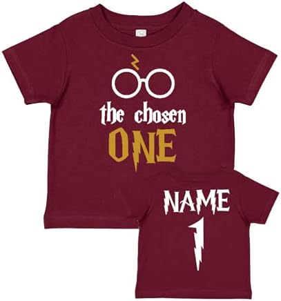 Wizard Themed Chosen One Birthday Bodysuit Shirt