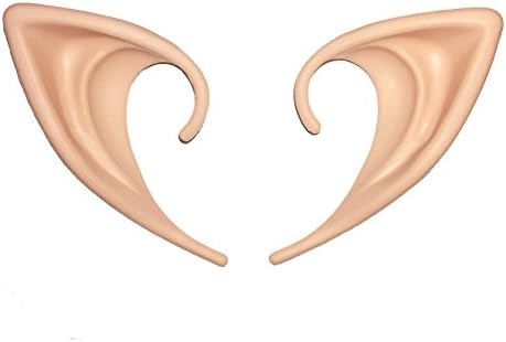 Secaden Soft Elf Ears Costume Accessories for Cosplay Anime Party