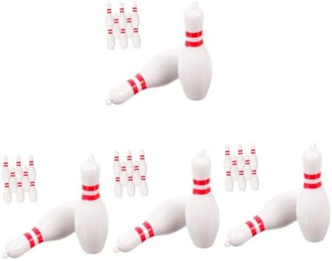 5 Sets 10 Pcs Bowling Keychain Pendants