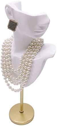 Mosielory Jewelry Display Stand with Metal Base