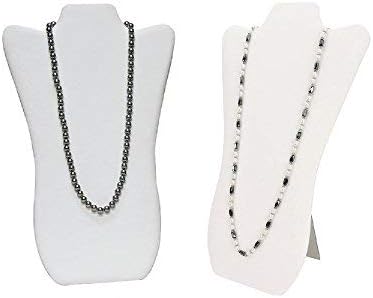 Elegant 2 Piece Necklace Display Easel Set