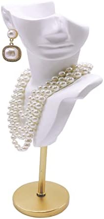 Mosielory Jewelry Display Stand with Metal Base