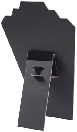 4pcs Set Velvet Black Foldable Necklace Display Stand