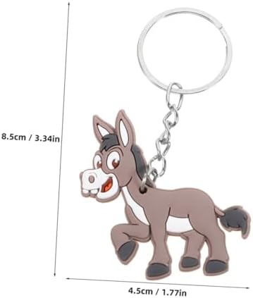 20pcs Donkey Keychain Pendant Cute Charm for Bag