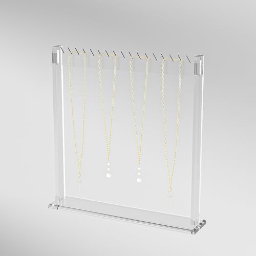 Coward Acrylic Necklace Holder Stand Clear Color