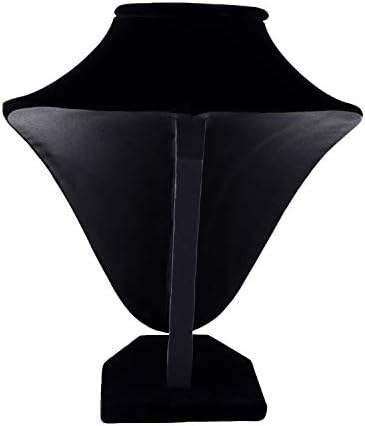 Super Z Outlet 9 Inch Black Velvet Jewelry Easel Display Stand
