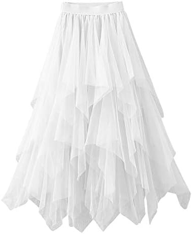 Elastic A-Line Skirt Set for Girls and Women