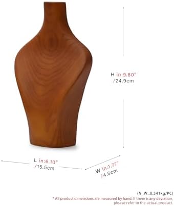Woodten Solid Wood Jewelry Display Stand for Necklaces