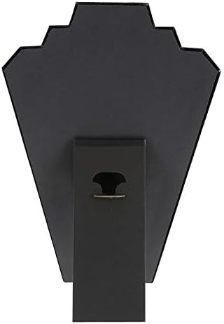Foraineam 9 Pack Necklace Display Holder Black Velvet 125 Inch