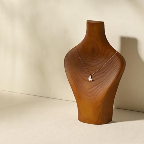 Woodten Solid Wood Jewelry Display Stand for Necklaces