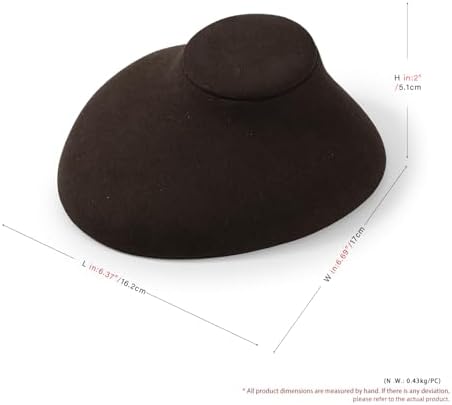 Oirlv Luxury Microfiber Jewelry Display Tower