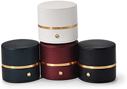 Oirlv Leather Ring Box for Jewelry and Engagement Proposal