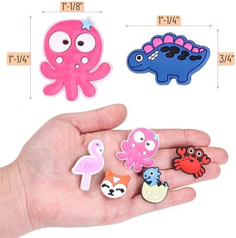 Mr Pen - 30 50 60 Pcs PVC Animal Charms for Jewelry