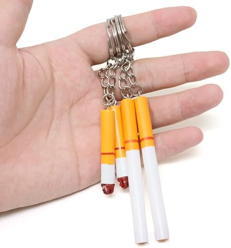 Honbay 12pcs Funny 3D Resin Cigarette Keychains