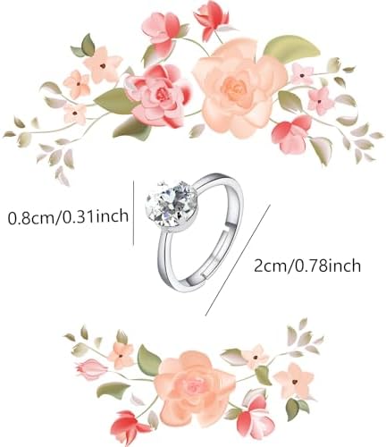NEWITIN 120 Piece Diamond Engagement Ring Set