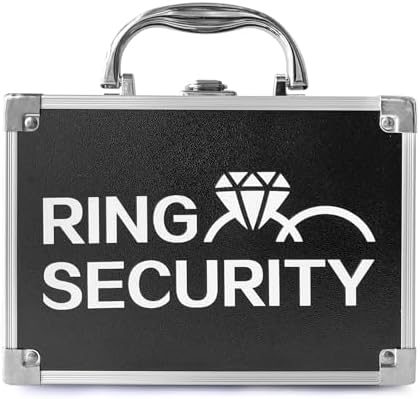 Ring Bearer Briefcase - Wedding Jewelry Security Case for Kids