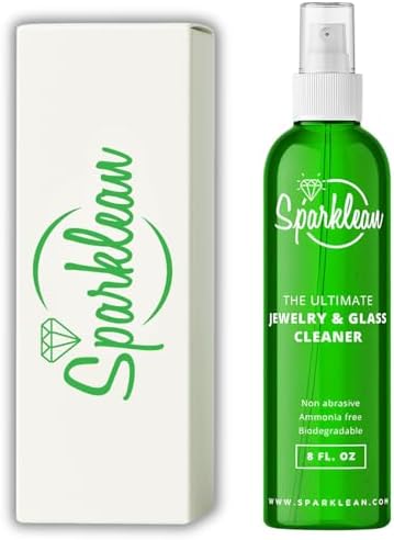 Sparklean Jewelry Cleaner Solution - Premium Spray for All Jewelry