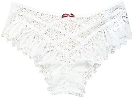 Women Cotton Underwear High Waisted Full Coverage Thong Panty