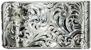 Montana Silversmiths Money Clip D Engraved