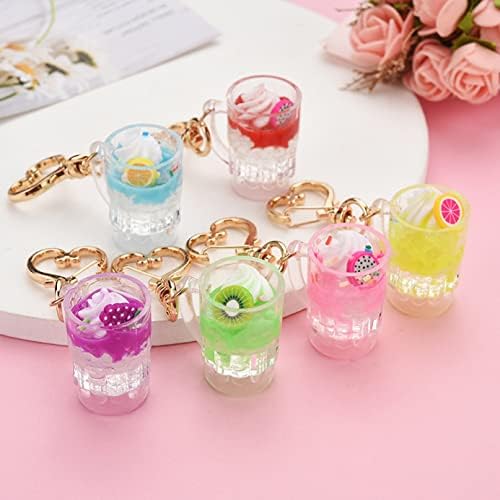 AVLUZ Exquisite Fruit Ice Cream Keychain