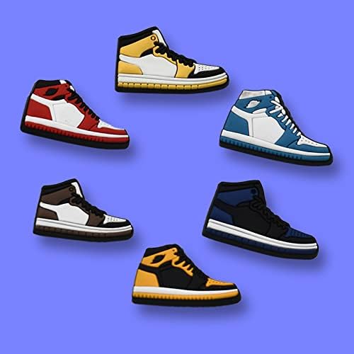23PCS Basketball Shoe Charms Set for Kids and Teens