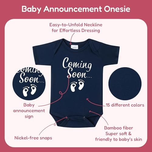 Funny Pregnancy Announcement Onesie for Grandparents