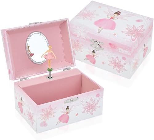 Girls Music Jewelry Box with Spinning Doll