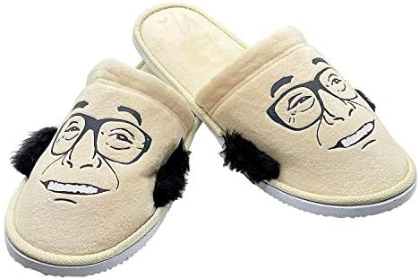 Fat Uncle Danny DeFeetos Funny Slippers for Men