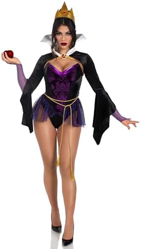 Leg Avenue Women 4 Pc Poison Apple Queen Costume
