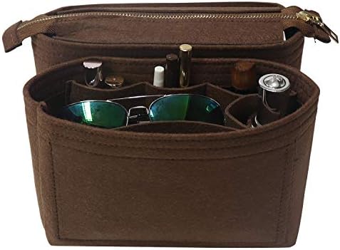 MISIXILE Bag Shaper Purse Insert Coffee