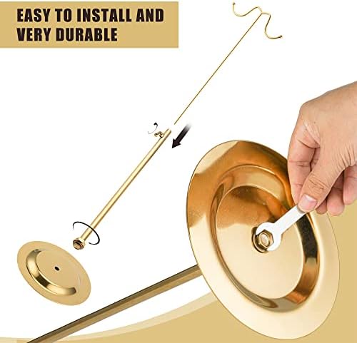 Double Hook Purse Stand Set of Two Gold