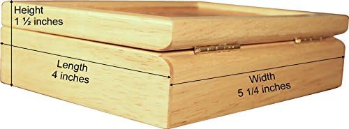 Wood Art Eagle Box - Handmade USA - Unique Design - Sturdy Craftsmanship - Scout Gift