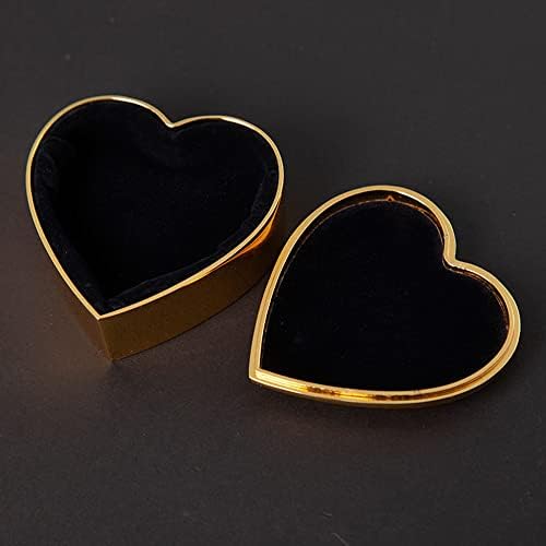 Personalized Heart Shaped Ring Box with Name and Date